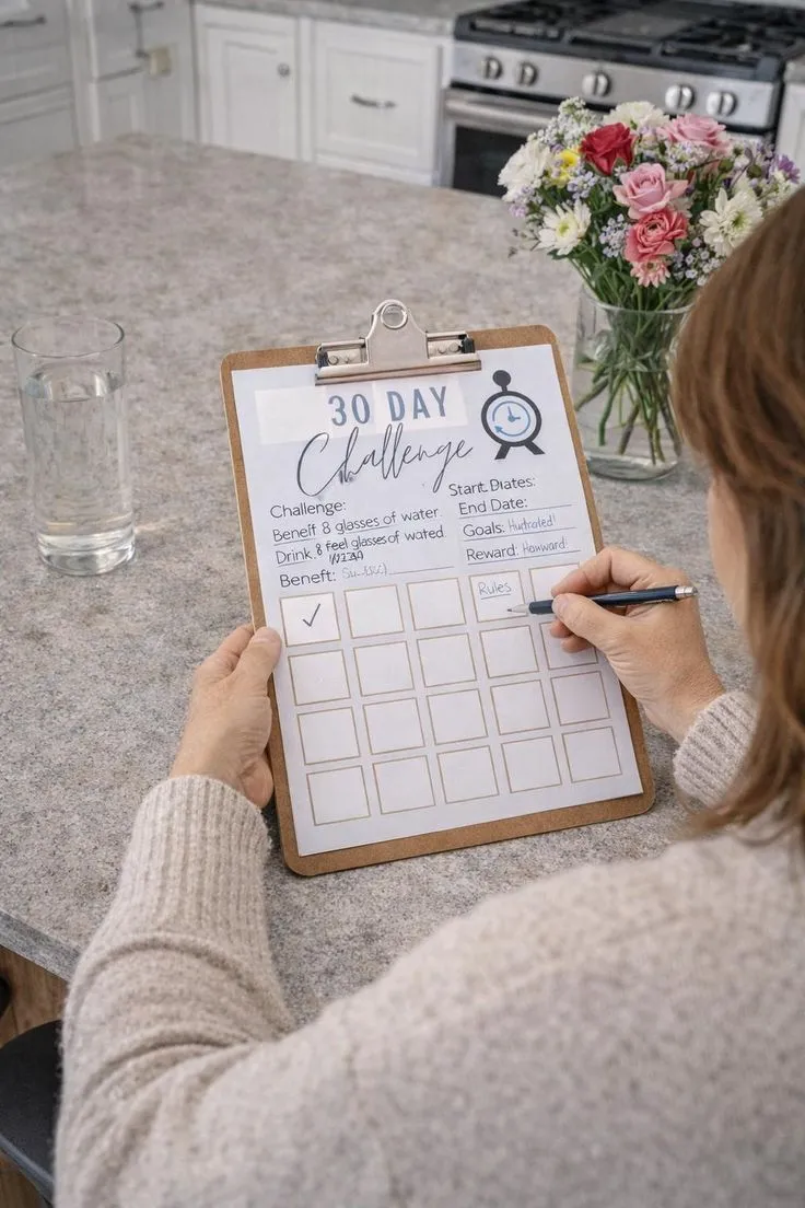 Active challenge tracking board